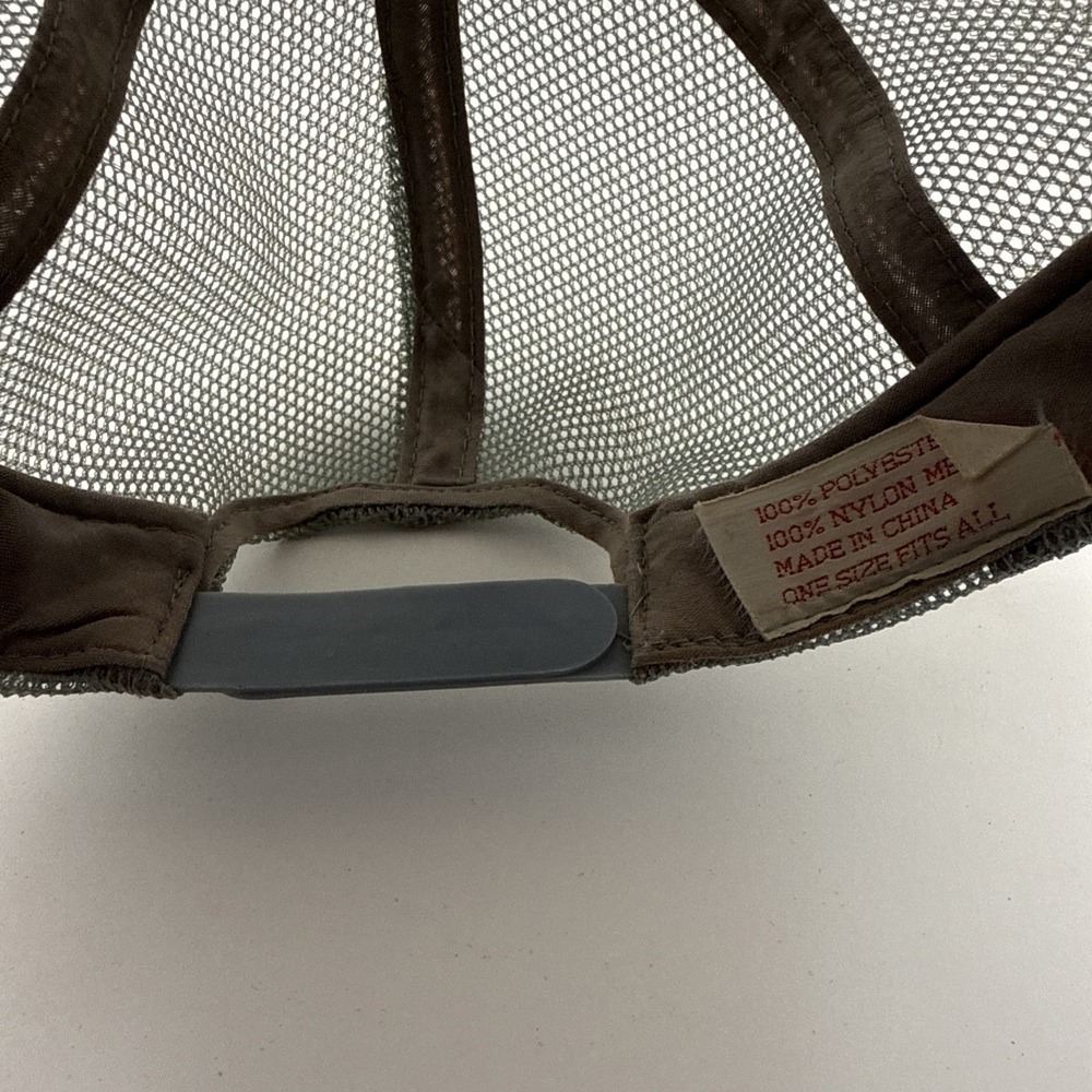 Vintage Hurley Engineering Grey Trucker Hat SnapBack - Picture 9 of 11
